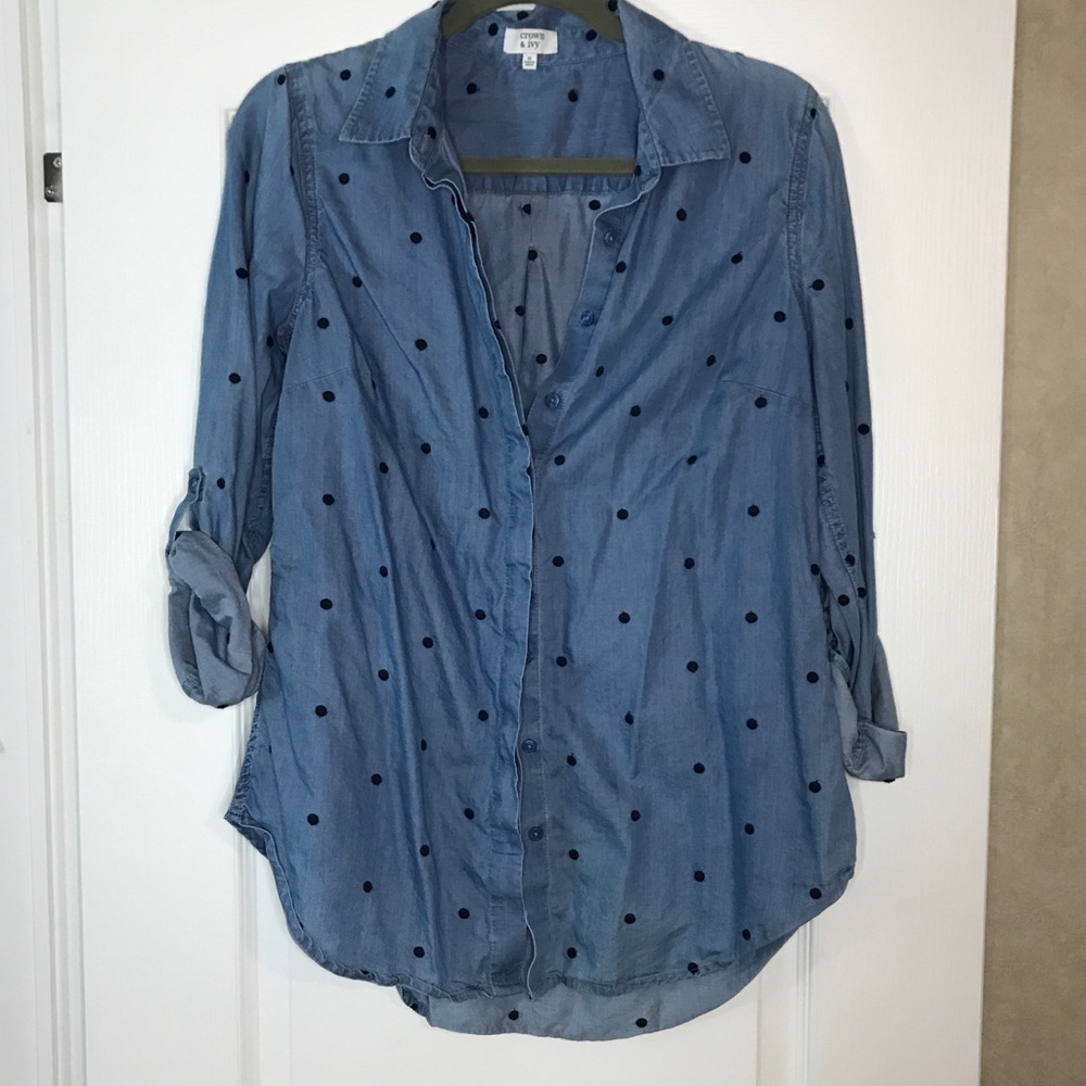 Crown&Ivy Jean Blouse